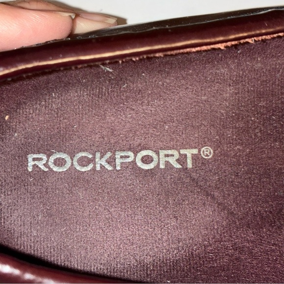 Rockport Men\'s Cordovan Leather Penny Loafers Size 12M Oxblood Burgundy main image 6